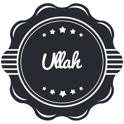 Ullah badge logo