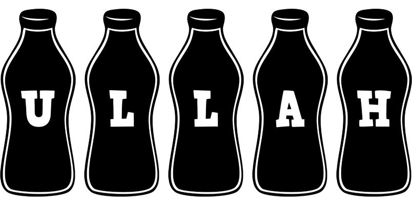 Ullah bottle logo