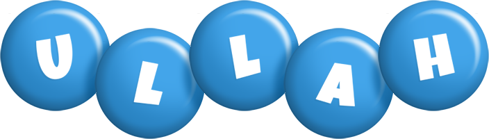 Ullah candy-blue logo