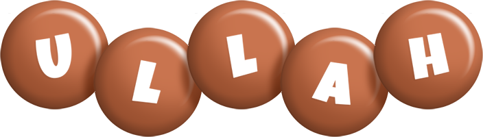 Ullah candy-brown logo