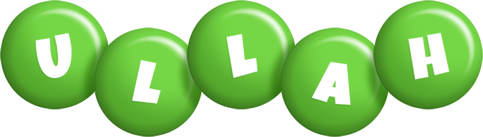 Ullah candy-green logo