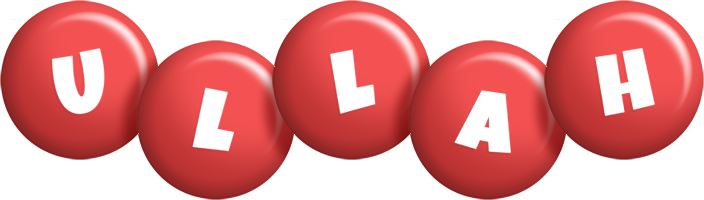 Ullah candy-red logo