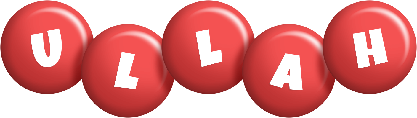 Ullah candy-red logo