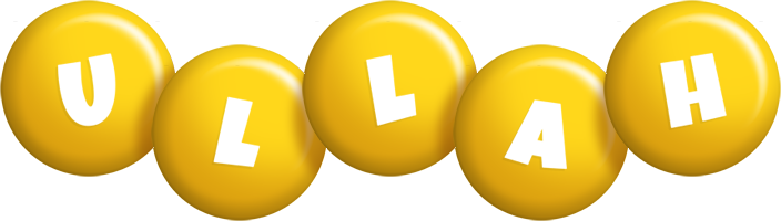 Ullah candy-yellow logo
