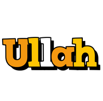 Ullah cartoon logo