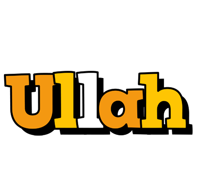 Ullah cartoon logo