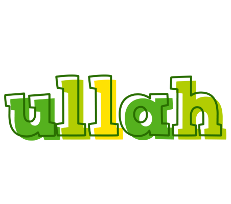 Ullah juice logo