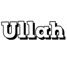 Ullah snowing logo