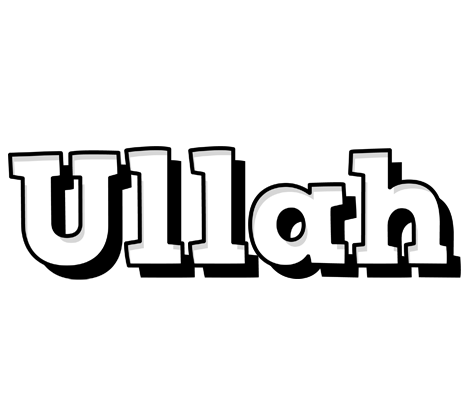 Ullah snowing logo