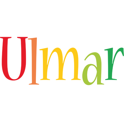 Ulmar birthday logo