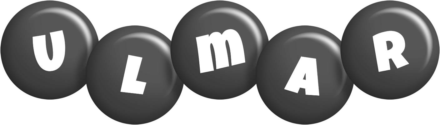 Ulmar candy-black logo