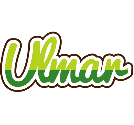 Ulmar golfing logo