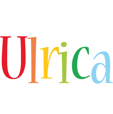 Ulrica birthday logo
