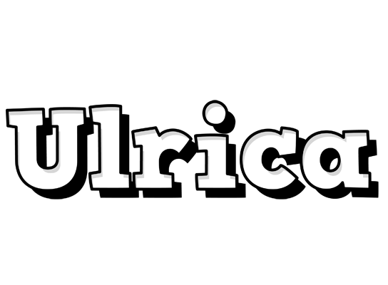 Ulrica snowing logo