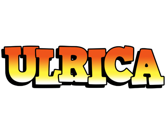 Ulrica sunset logo