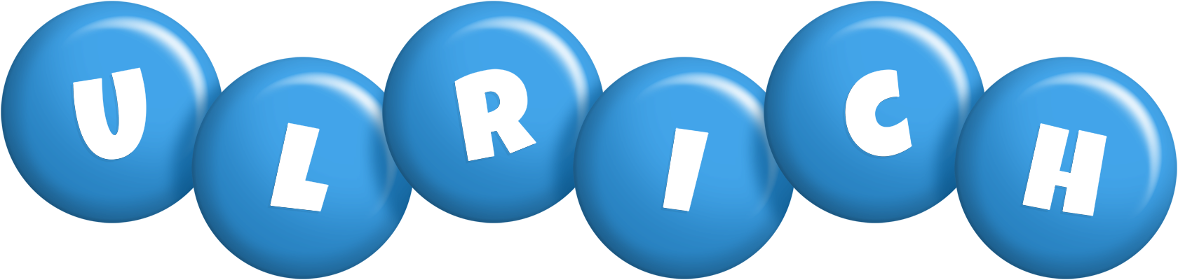 Ulrich candy-blue logo