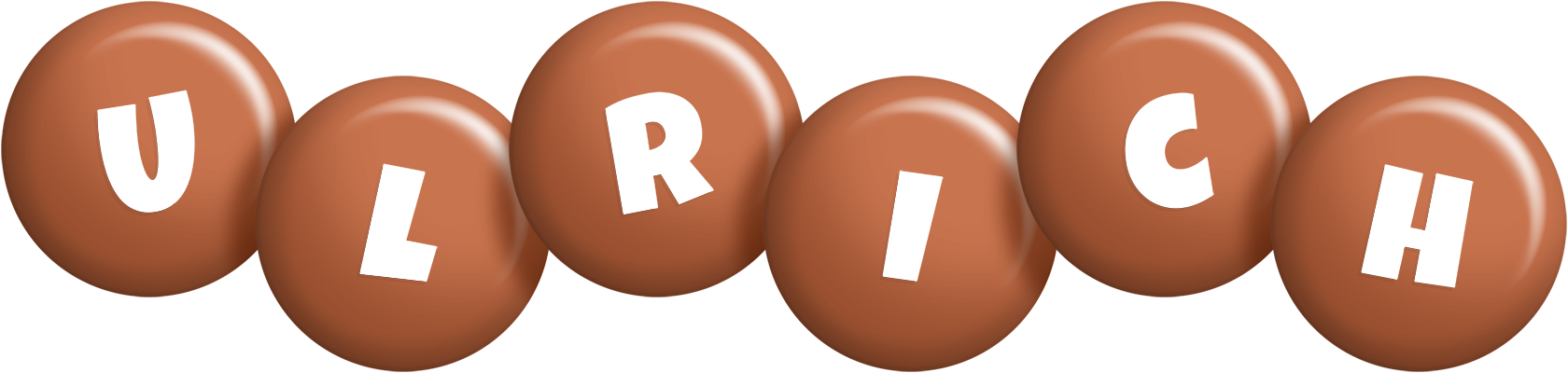 Ulrich candy-brown logo