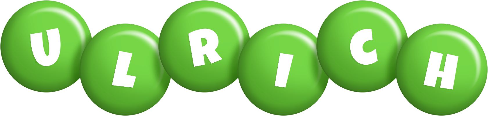 Ulrich candy-green logo