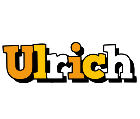 Ulrich cartoon logo