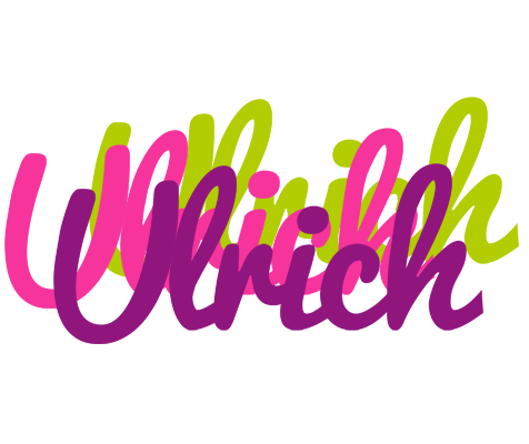 Ulrich flowers logo