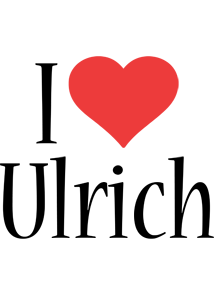Ulrich i-love logo