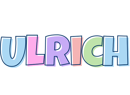 Ulrich pastel logo