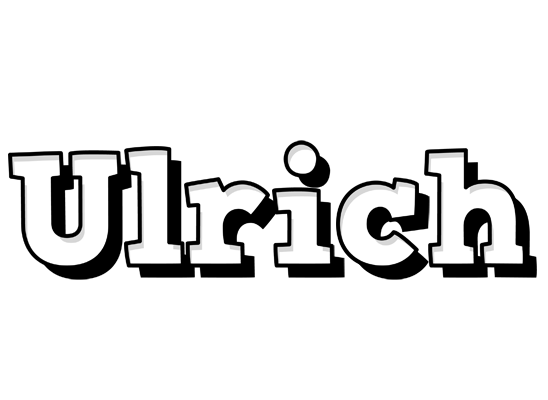Ulrich snowing logo