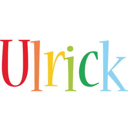 Ulrick birthday logo