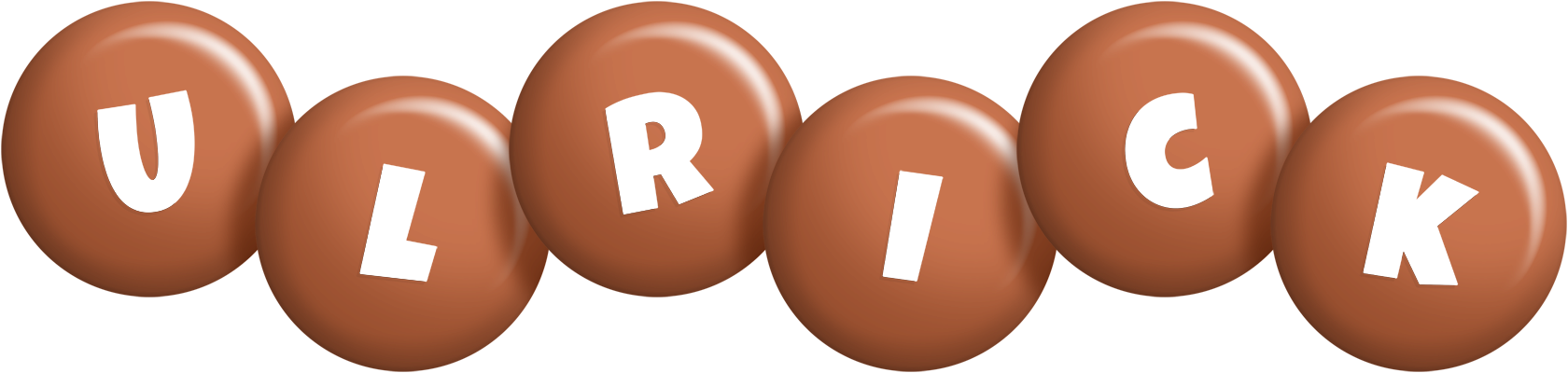 Ulrick candy-brown logo