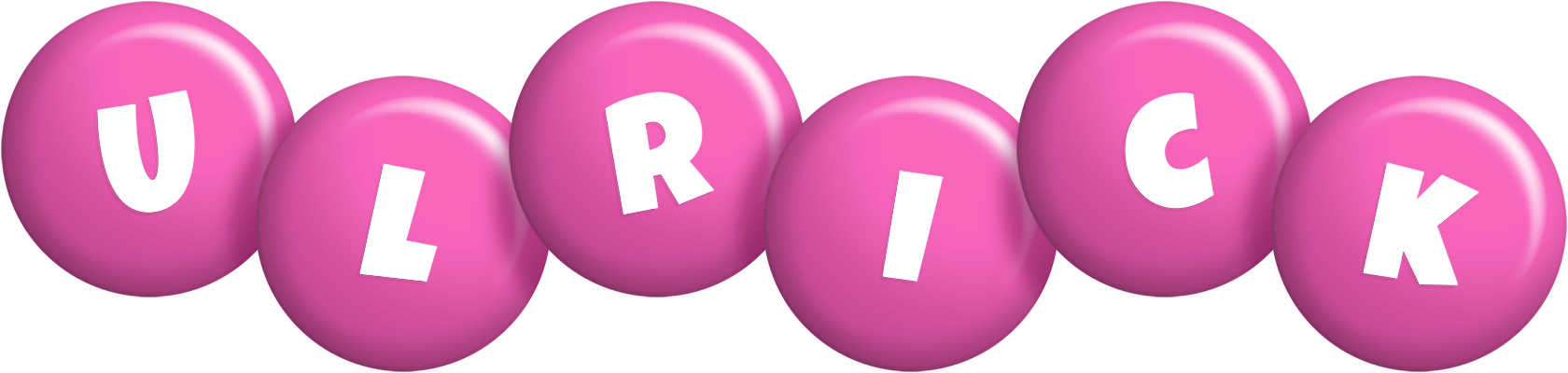 Ulrick candy-pink logo