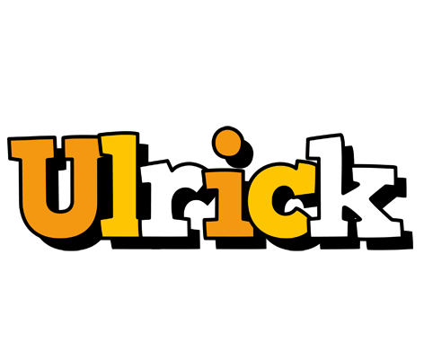 Ulrick cartoon logo