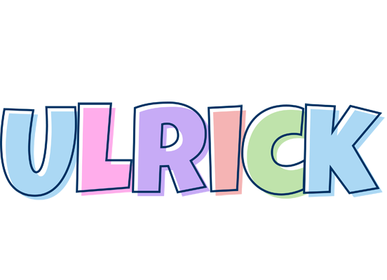 Ulrick pastel logo