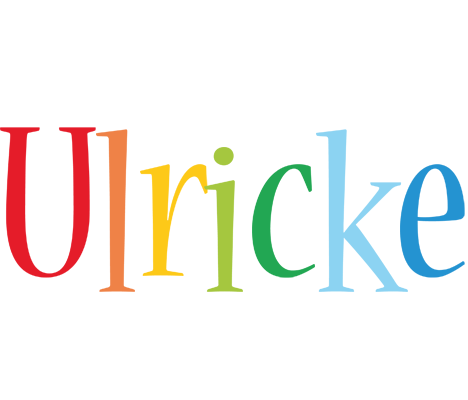 Ulricke birthday logo