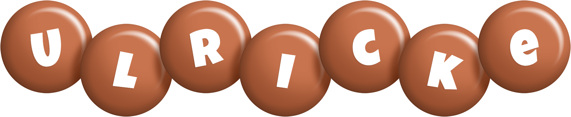 Ulricke candy-brown logo