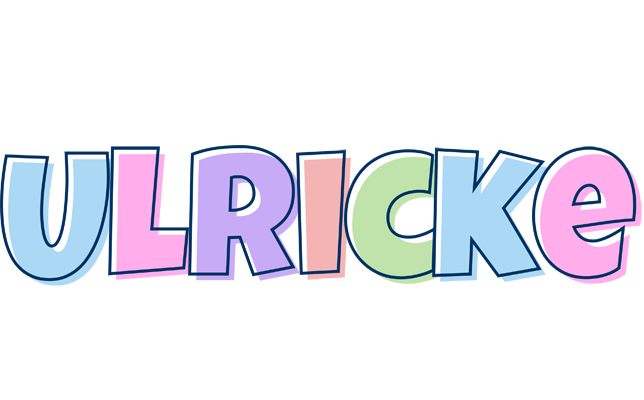 Ulricke pastel logo