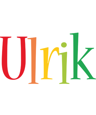 Ulrik birthday logo