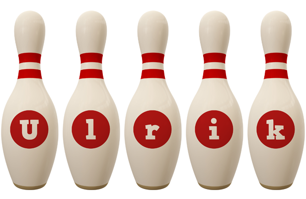 Ulrik bowling-pin logo