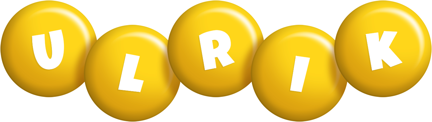 Ulrik candy-yellow logo