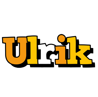 Ulrik cartoon logo