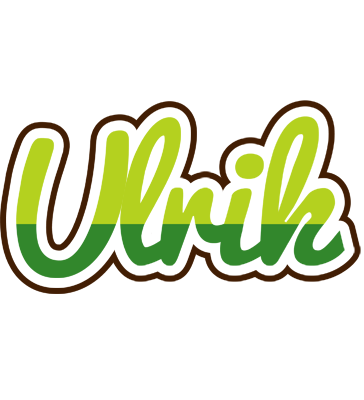 Ulrik golfing logo