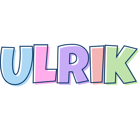Ulrik pastel logo