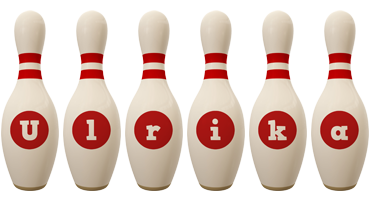 Ulrika bowling-pin logo