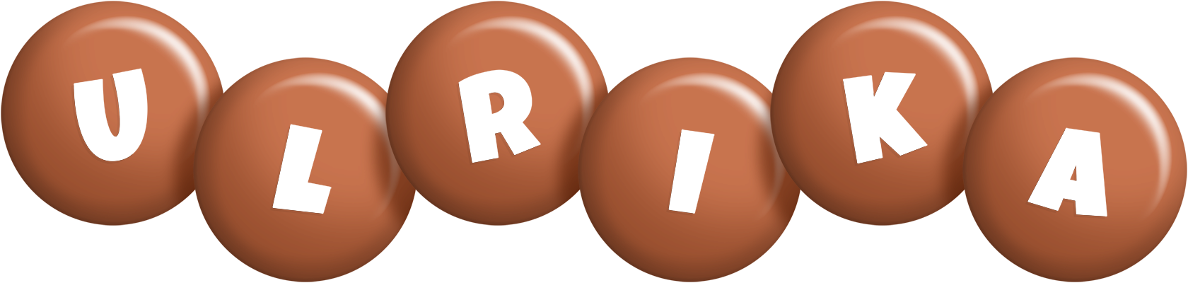 Ulrika candy-brown logo