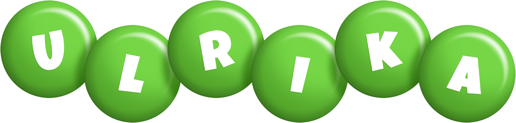 Ulrika candy-green logo
