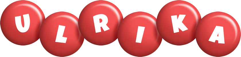 Ulrika candy-red logo