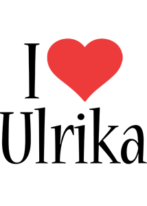 Ulrika i-love logo