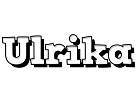 Ulrika snowing logo