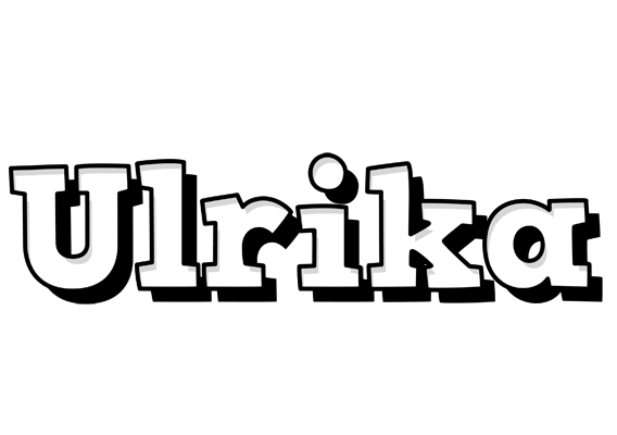 Ulrika snowing logo