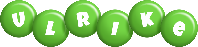 Ulrike candy-green logo