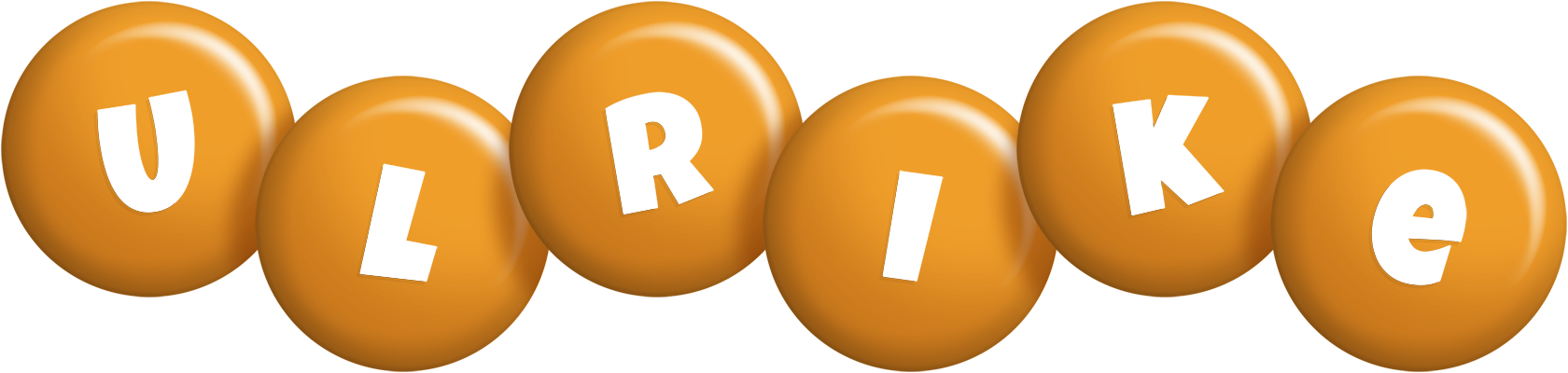 Ulrike candy-orange logo